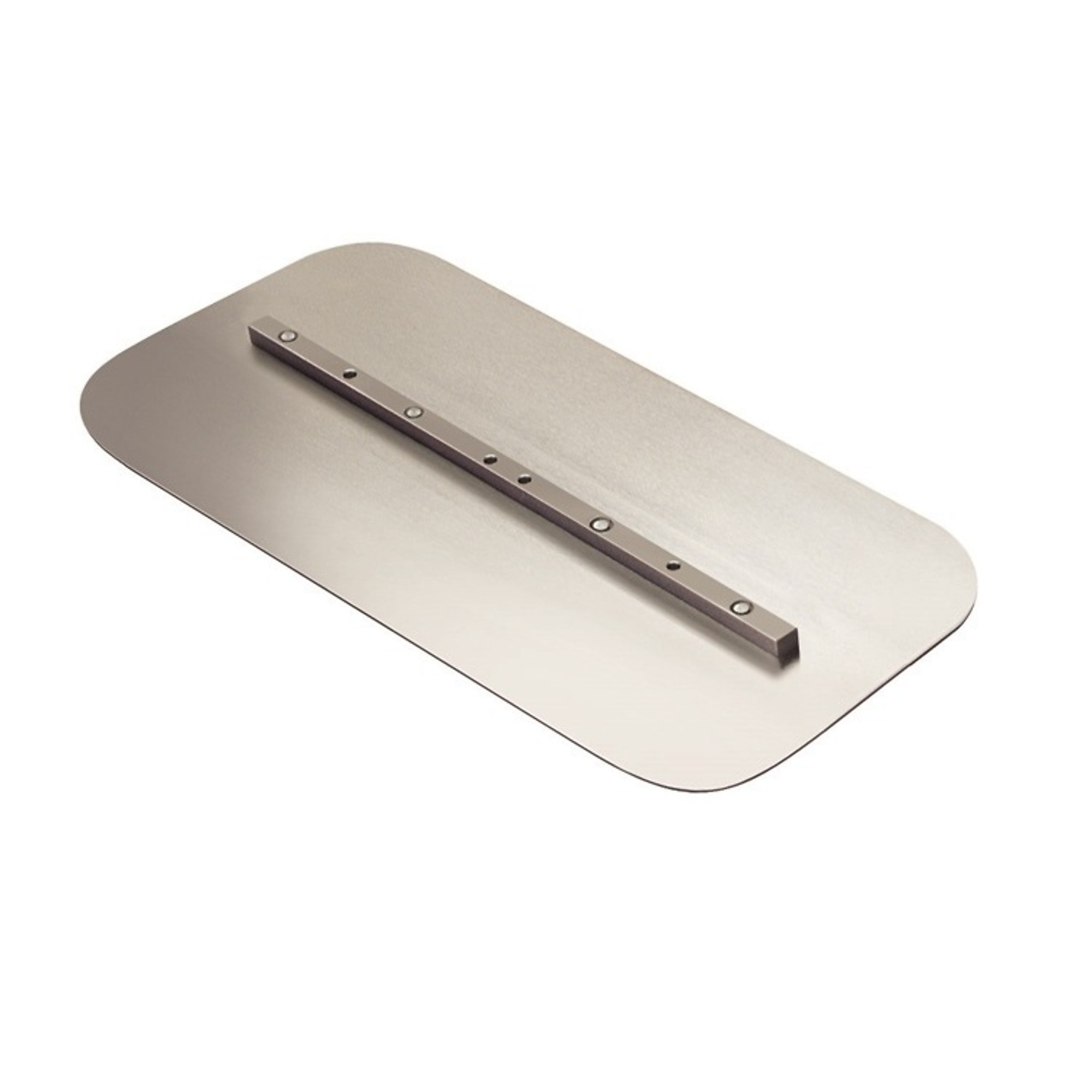 Kraft Tools SK217 8"x18" Whiteman Flat Finish Blade Round Ends, 4PK